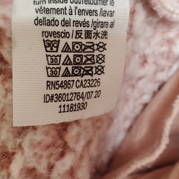 PINK by Victorias secret sherpa cardigan  osfm - Picture 9 of 9